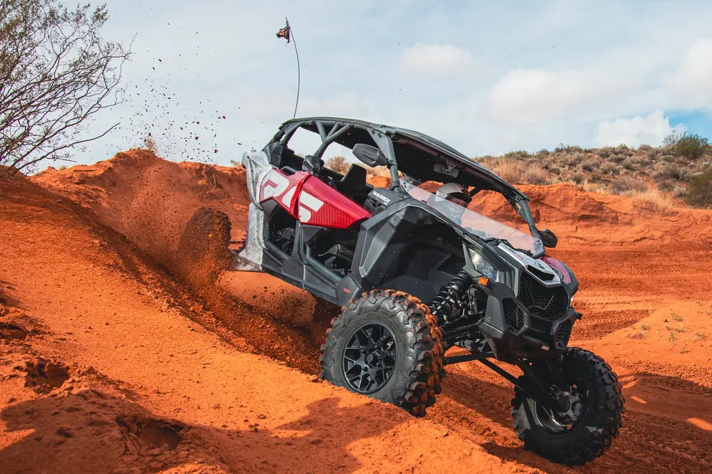 ATV adventure on a tropical trail